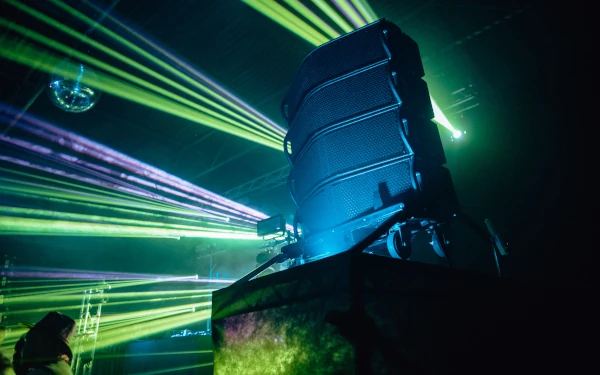 Funktion-One Vero VX professional sound system supplied by Audioserv for Testbed Leeds