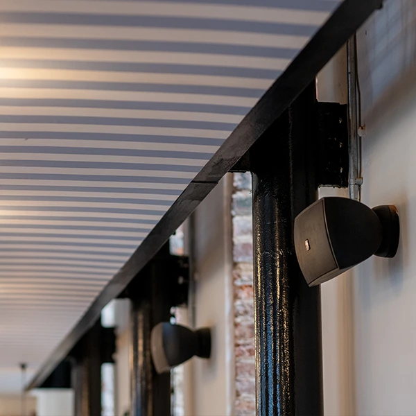 AUDAC wall-mounted loudspeakers installed at White Cloth Hall Leeds by Audioserv
