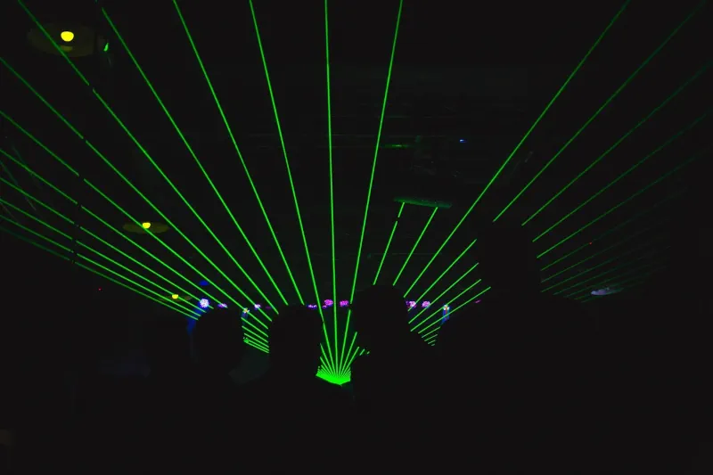 Laser Hire - 2.5watt and 12watt lasers