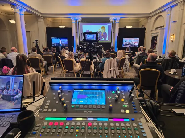 Full AV Conference Production for Assured Data Protection in Leeds
