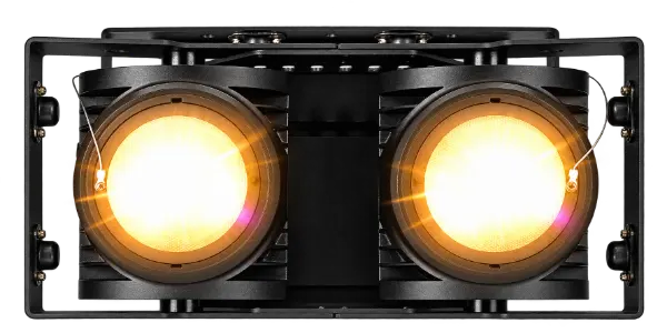 BeamZ Pro SB220IP twin cell blinder fixture available for hire