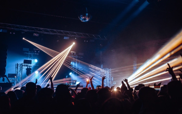 Halloween event production at Testbed Leeds featuring professional sound systems and lighting