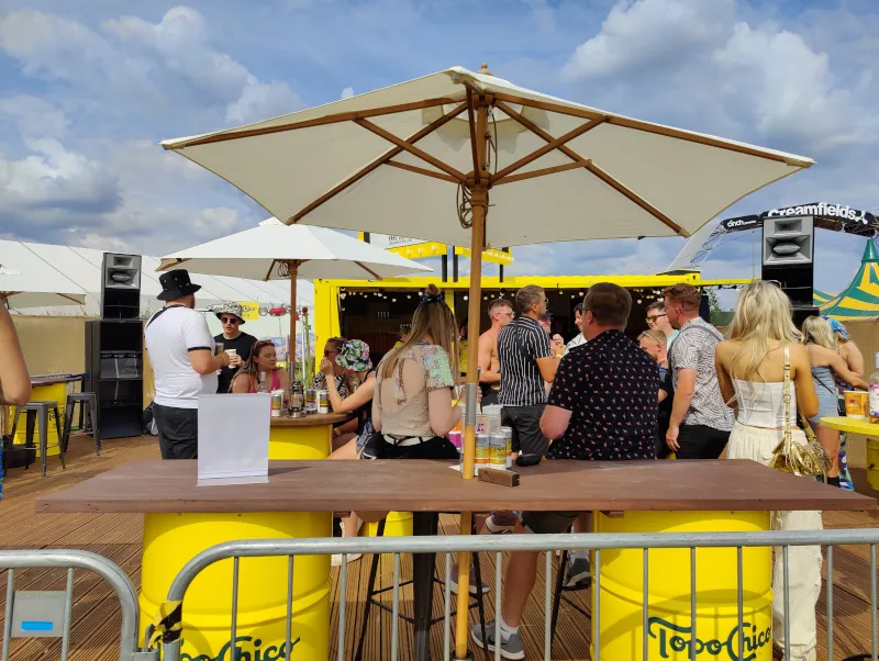 PA system and DJ equipment hire for a promotional event