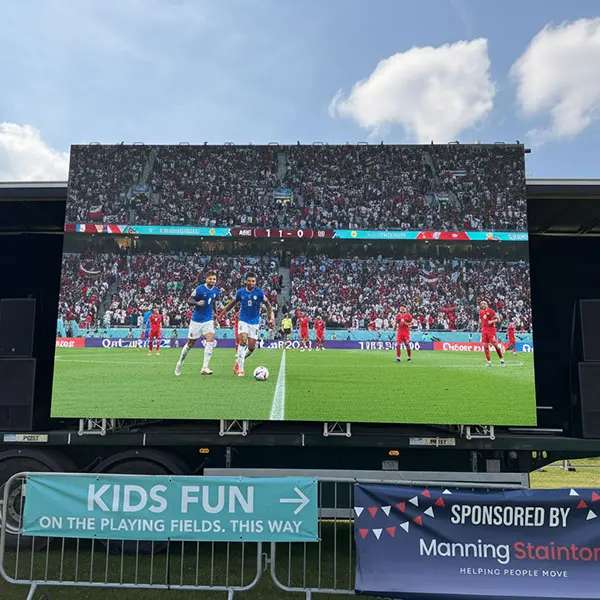 Video Wall For Large Scale Events - World Cup Video Wall Hire